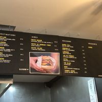 Menu   at Portland in Nantes