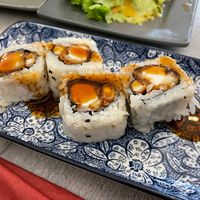 Tempura-Sushi Vorspeise at SU in Klagenfurt