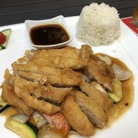 Crispy chicken vegan  at SU in Klagenfurt