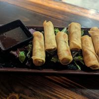 Veggie spring rolls at SoSoBa in Flagstaff