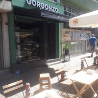 Outside at Gorgonzo in Istanbul