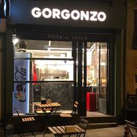 Outside at Gorgonzo in Istanbul