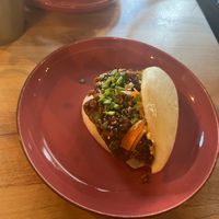 Bao inari tofu at Avocado Spot in Gdansk