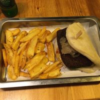 Beetroot Burger  at Bunbun in Kas