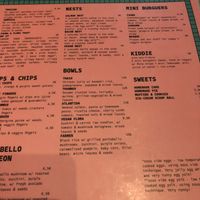 Menu   at Fauna & Flora in Lisbon