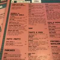 Menu   at Fauna & Flora in Lisbon