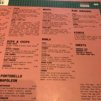 Menu   at Fauna & Flora in Lisbon