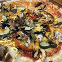 Pizza veggie  at Orange Octopus in Kempten