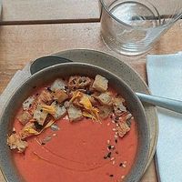 gazpacho  at Aromaticus - Trastevere in Rome