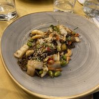 Soba noodles (we shared one portion) at Aromaticus - Trastevere in Rome