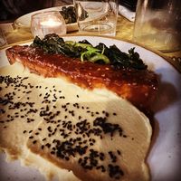 Miso-glazed tempeh  at Aromaticus - Trastevere in Rome