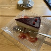 Cheesecake  at Aromaticus - Trastevere in Rome