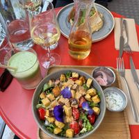 Tempeh Caesar Salad at Aromaticus - Trastevere in Rome
