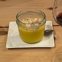 Mango Panna Cotta  at Aromaticus - Trastevere in Rome