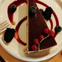 Cheese cake at Aromaticus - Trastevere in Rome