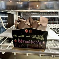 Vegan Strawberry Muffin  at Waterbean Coffee in Huntersville