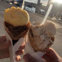 Vegan ice cream to go at Glassmagasinet in Visby