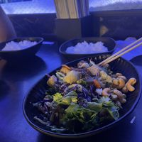 Tofu stirfry  at CPH - WOK - T2 in Kastrup