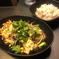 Wok- tofu fried in soya and ginger sauce  at WOK - Christianshavn in Copenhagen