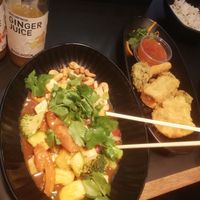 Sweet and sour tofu vegetables at WOK - Christianshavn in Copenhagen