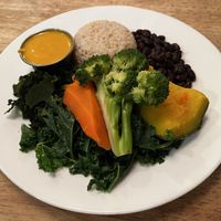 macrobiotic plate  at Souen - East Village in New York City