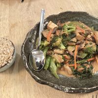 Peanut lime tofu (specials menu, December 2024)  at Souen - East Village in New York City