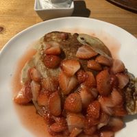 Zeer smakelijke Vegan pannenkoekjes  at Jippies Kattencafe in Haarlem