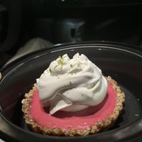 Pink lime tart was 🔥  at True Food Kitchen in Jacksonville