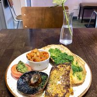 Vegan brunch  at Brew & Bake in Belfast