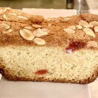 Almond and cherry loaf   at Brew & Bake in Belfast