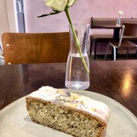 Lemon and poppyseed loaf  at Brew & Bake in Belfast