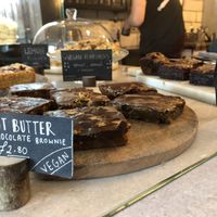 Vegan flapjacks  at Brew & Bake in Belfast
