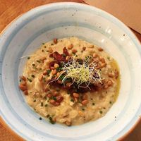 Arroz cremoso at Omnia in Mataro