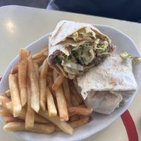 Unwrapped veganator   at Olympia Cafe in Osseo
