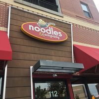 Sign at Noodles & Company in Leesburg