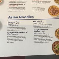 Asian noodle section at Noodles & Company in Leesburg