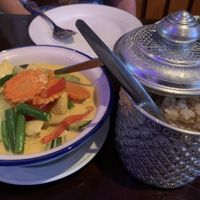 Yellow curry and brown rice at U-TONG in Clayfield
