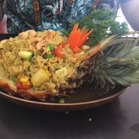 Pineapple fried rice with veggies & meat at U-TONG in Clayfield
