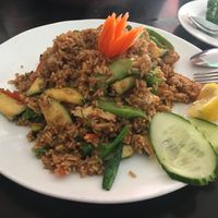 Thai fried rice with veggies & tofu at U-TONG in Clayfield
