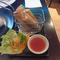 Vegetable spring rolls at U-TONG in Clayfield