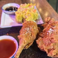 dim sims and drumsticks   at U-TONG in Clayfield