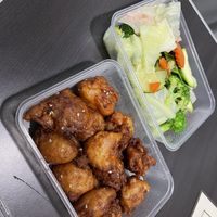 Honey soy and salad  at U-TONG in Clayfield