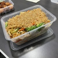 Massive fried rice with vegetables and vegan protein   at U-TONG in Clayfield