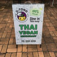 It’s vegan and tasty!  at U-TONG in Clayfield