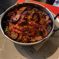 Vegan paella at The Union in Penrith