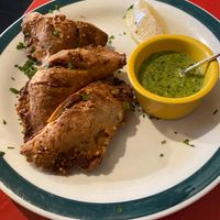 Vegan empanadas  at The Union in Penrith