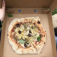 ‘mediterranean’  at Plant A Pizza in Ghent