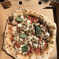 fungi at Plant A Pizza in Ghent