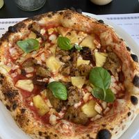 Amai Hawaii pizza  at Plant A Pizza in Ghent