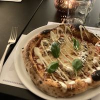 4 Cheese Rossa at Plant A Pizza in Ghent
